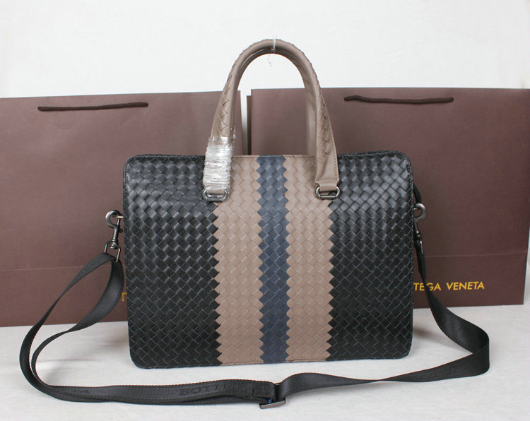 Bottega Veneta intrecciato VN briefcase M90008 black